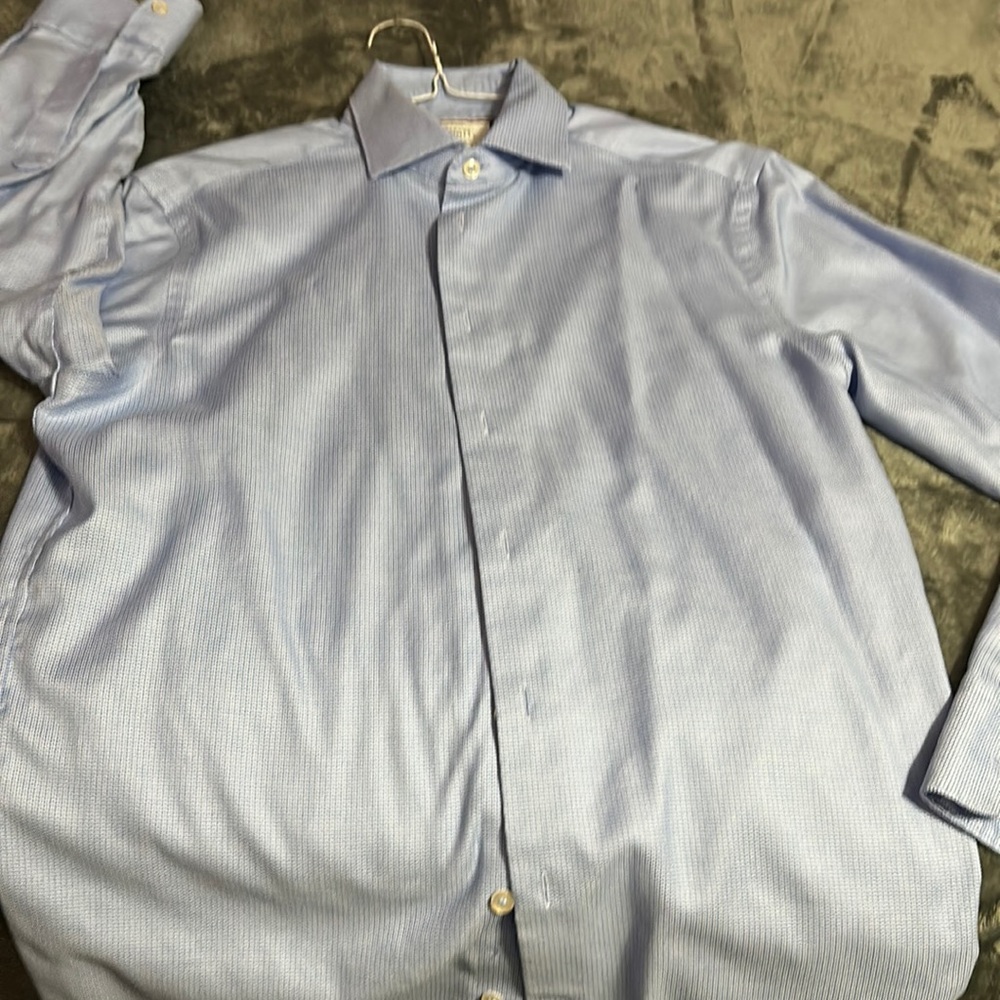 Charles Tyrwhitt long sleeve dress shirt premium cotton